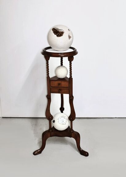 Three-body Set - a Sculpture & Installation Artwork by Baiting Qi